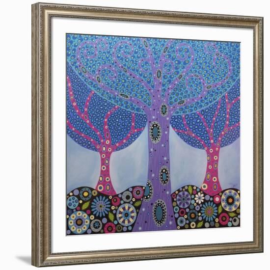 Wishing Trees-Lynn Hughes-Framed Premium Giclee Print