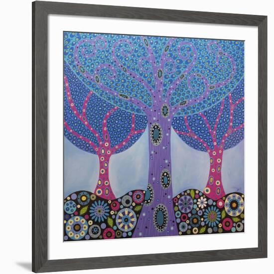 Wishing Trees-Lynn Hughes-Framed Premium Giclee Print