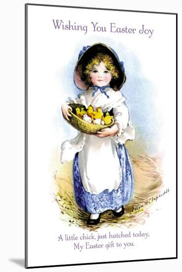 Wishing You Easter Joy-Ellen H. Clapsaddle-Mounted Art Print