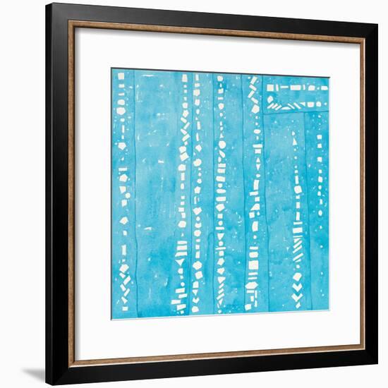 Wishy Washy Blues II-Shirley Novak-Framed Art Print