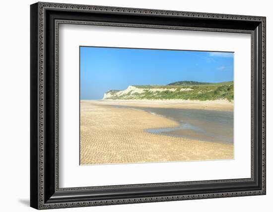 Wissant Beach Near Cap Blanc-Nez, Cote D'Opale, Region Nord-Pas De Calais, France, Europe-Gabrielle and Michel Therin-Weise-Framed Photographic Print