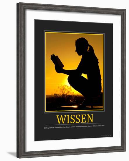 Wissen (German Translation)-null-Framed Photo