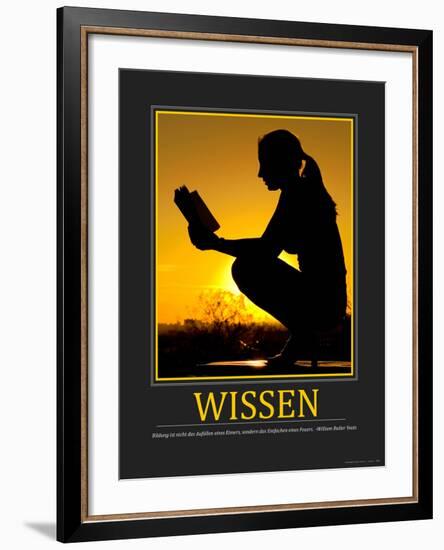 Wissen (German Translation)-null-Framed Photo