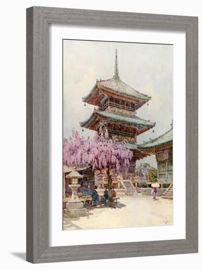 Wistaria, Kyomidzu-Ella Du Cane-Framed Giclee Print