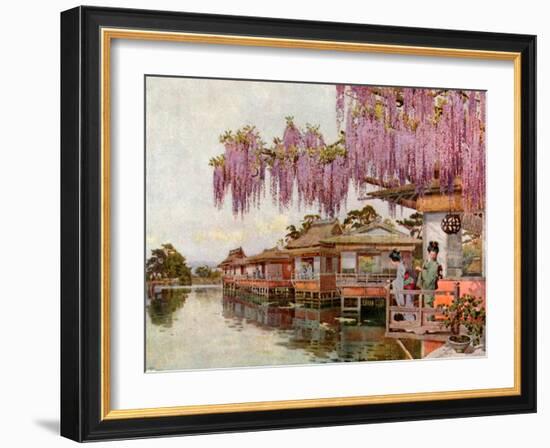 Wistaria, Nagaoka-Ella Du Cane-Framed Giclee Print