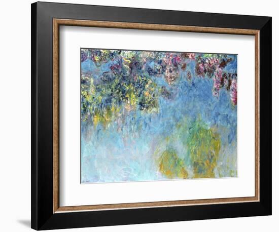 Wisteria, 1920-25-Claude Monet-Framed Giclee Print