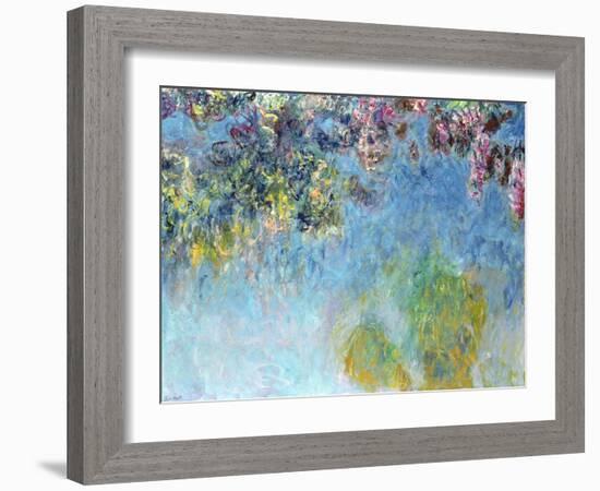 Wisteria, 1920-25-Claude Monet-Framed Giclee Print