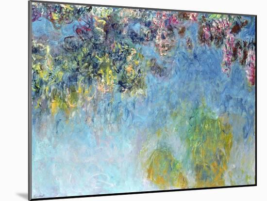 Wisteria, 1920-25-Claude Monet-Mounted Giclee Print