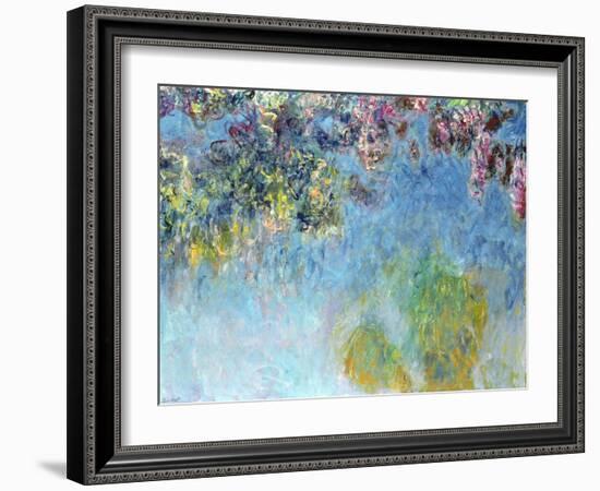 Wisteria, 1920-25-Claude Monet-Framed Giclee Print