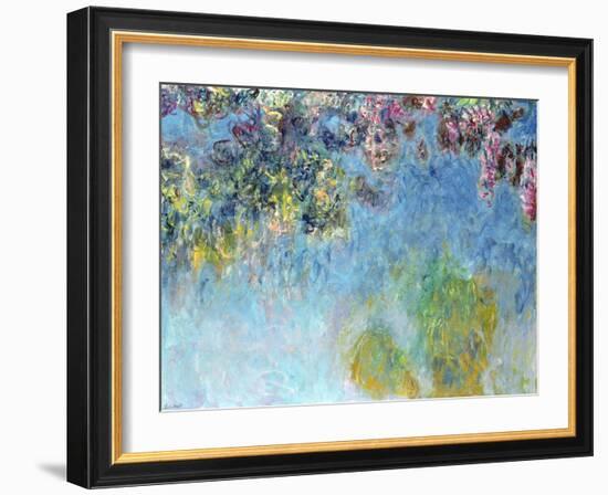 Wisteria, 1920-25-Claude Monet-Framed Giclee Print