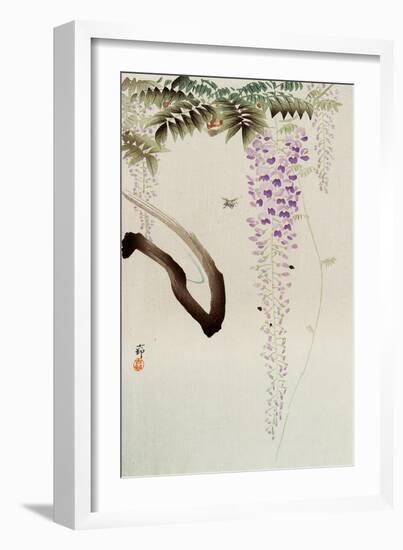 Wisteria and Bee-Koson Ohara-Framed Premium Giclee Print