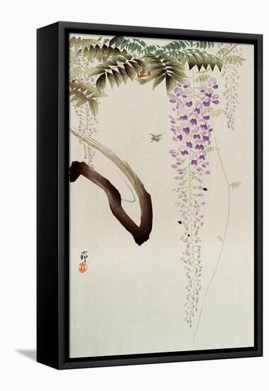 Wisteria and Bee-Koson Ohara-Framed Premier Image Canvas