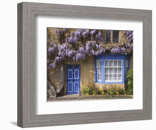 Wisteria-Covered Cottage-Richard Klune-Framed Photographic Print