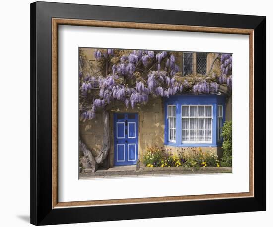 Wisteria-Covered Cottage-Richard Klune-Framed Photographic Print