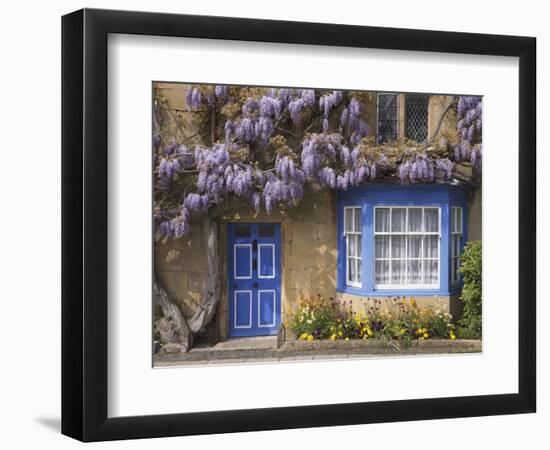 Wisteria-Covered Cottage-Richard Klune-Framed Photographic Print