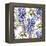 Wisteria Flower Watercolor-tanycya-Framed Stretched Canvas