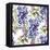 Wisteria Flower Watercolor-tanycya-Framed Stretched Canvas