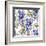 Wisteria Flower Watercolor-tanycya-Framed Art Print