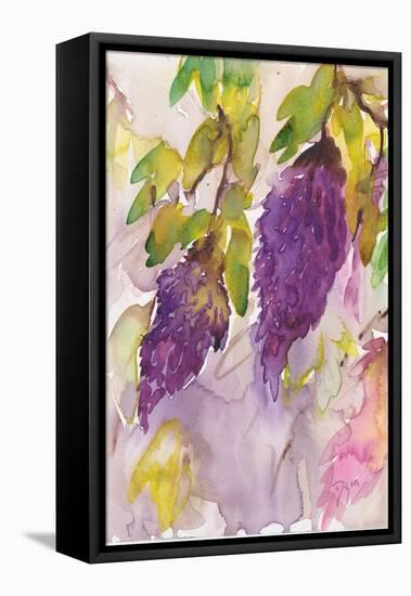 Wisteria I-Beverly Dyer-Framed Stretched Canvas