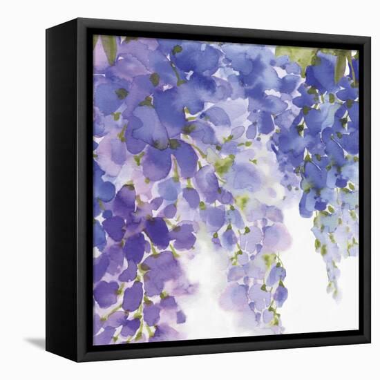 Wisteria II-Eva Watts-Framed Stretched Canvas