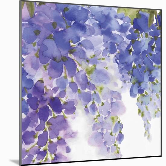 Wisteria II-Eva Watts-Mounted Art Print