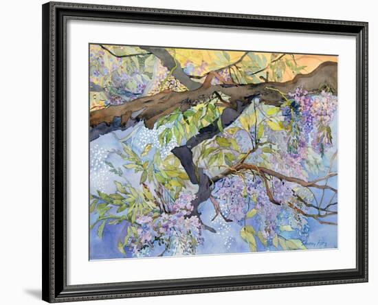 Wisteria, Van Vleck-Sharon Pitts-Framed Giclee Print