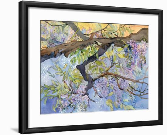 Wisteria, Van Vleck-Sharon Pitts-Framed Giclee Print