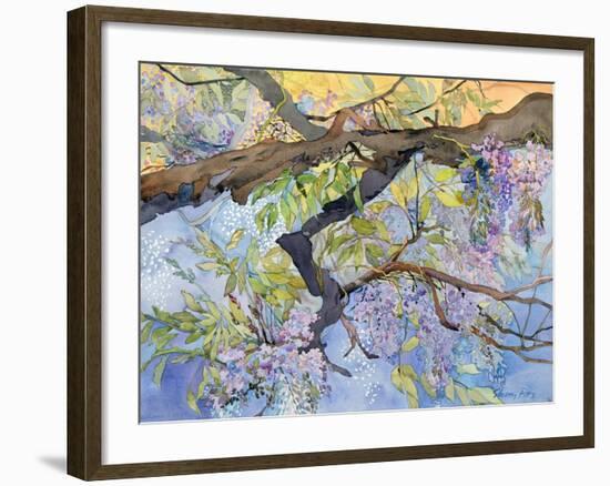 Wisteria, Van Vleck-Sharon Pitts-Framed Giclee Print