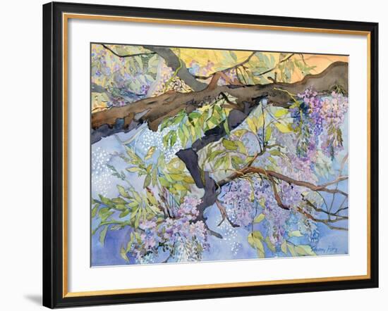 Wisteria, Van Vleck-Sharon Pitts-Framed Giclee Print