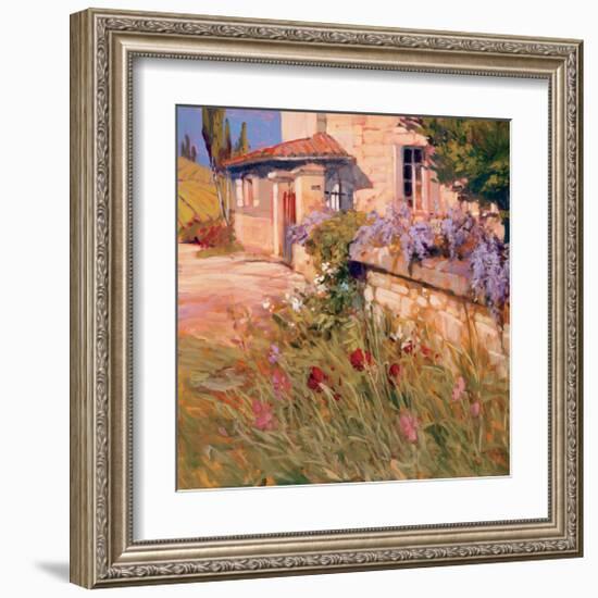 Wisteria Wall-Philip Craig-Framed Giclee Print