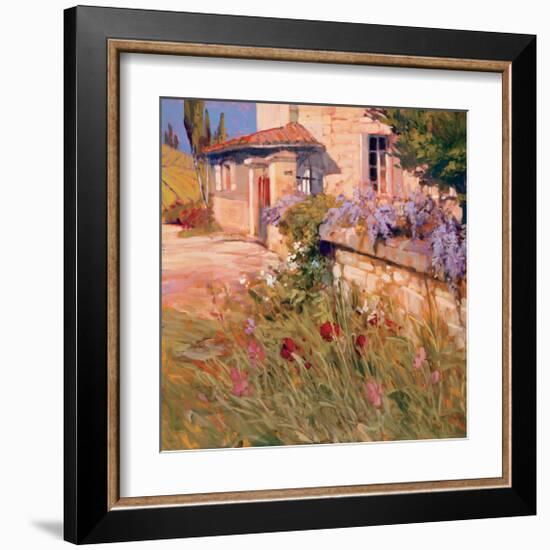 Wisteria Wall-Philip Craig-Framed Giclee Print