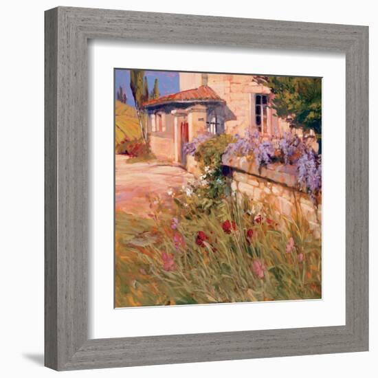 Wisteria Wall-Philip Craig-Framed Giclee Print