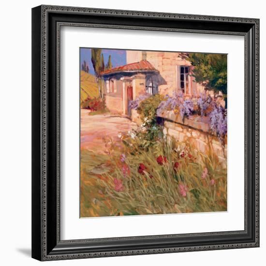 Wisteria Wall-Philip Craig-Framed Giclee Print