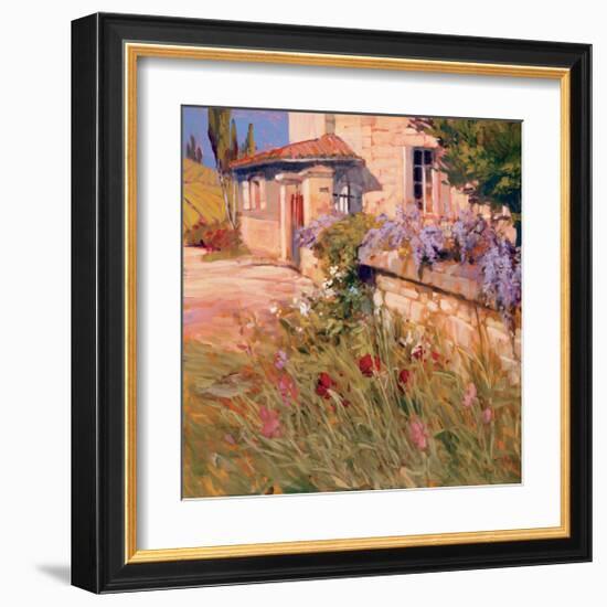 Wisteria Wall-Philip Craig-Framed Giclee Print