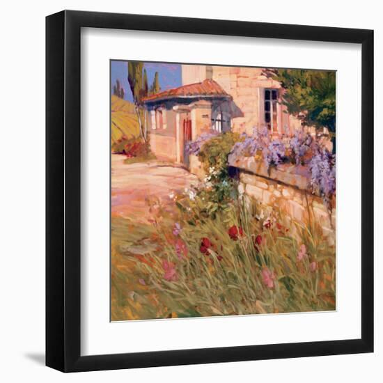 Wisteria Wall-Philip Craig-Framed Giclee Print