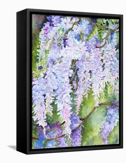 Wisteria-Joanne Porter-Framed Premier Image Canvas