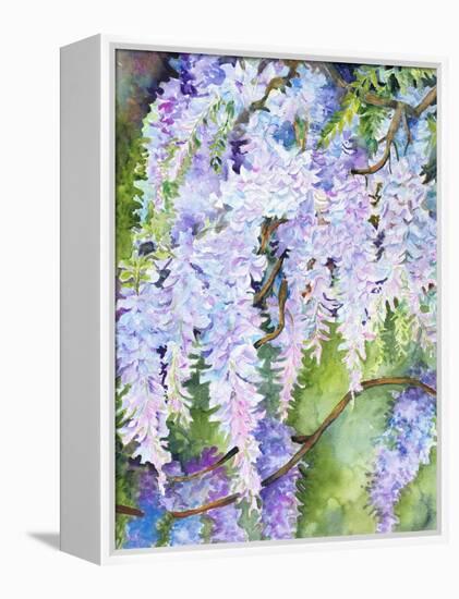 Wisteria-Joanne Porter-Framed Premier Image Canvas