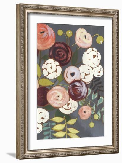 Wistful Bouquet I-Grace Popp-Framed Art Print