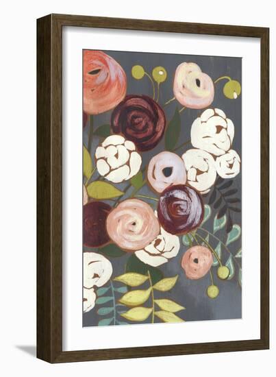 Wistful Bouquet I-Grace Popp-Framed Art Print