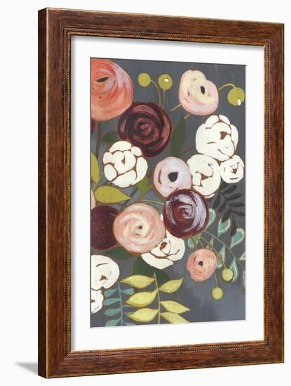 Wistful Bouquet I-Grace Popp-Framed Art Print