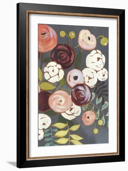 Wistful Bouquet I-Grace Popp-Framed Art Print