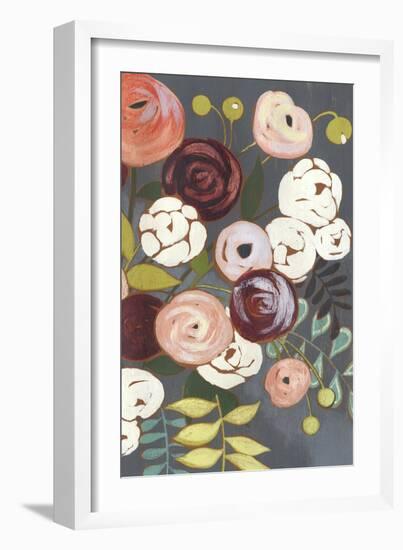 Wistful Bouquet I-Grace Popp-Framed Art Print