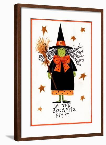 Witch 2-Beverly Johnston-Framed Giclee Print