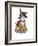 Witch Cat-Bill Bell-Framed Giclee Print