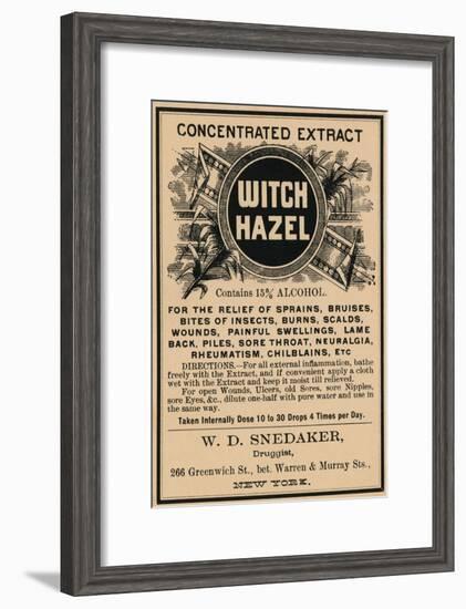 Witch Hazel-null-Framed Art Print