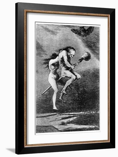 Witch Hunt: Witches, C1799-Francisco de Goya-Framed Giclee Print