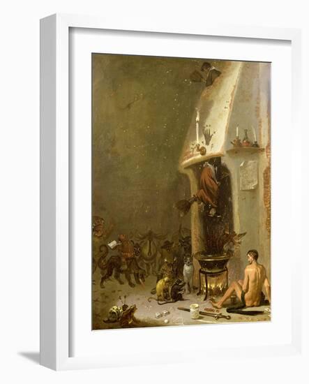 Witch's Tavern-Cornelis Saftleven-Framed Giclee Print