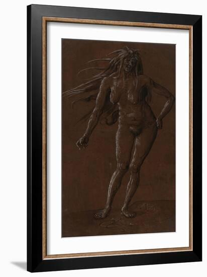 Witch-Niklaus Manuel-Framed Giclee Print