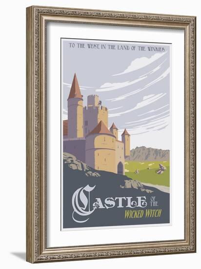 Witche’s Castle Travel-Steve Thomas-Framed Giclee Print