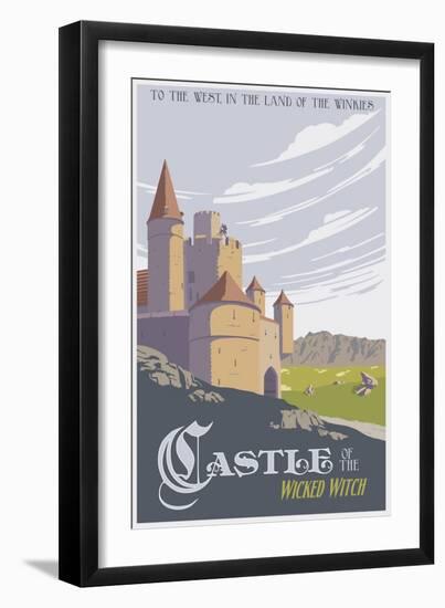 Witche’s Castle Travel-Steve Thomas-Framed Giclee Print